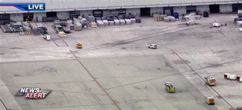 Miami-Dade Police and Fire Rescue respond to reported bomb threat in MIA cargo area